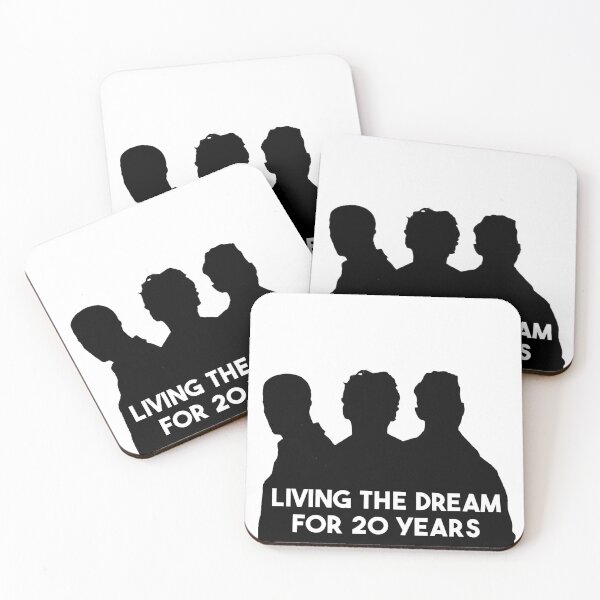 Item preview, Living The Dream Jonas Silhouette Sticker designed and sold by courtneycrazy.