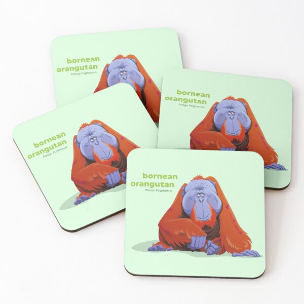 Item preview, Bornean Orangutan (Pongo Pygmaeus) designed and sold by EstudioToona.