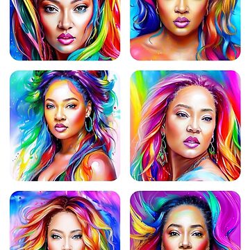 Artwork thumbnail, AI - Victoria in Watercolor by ladyinthemitten