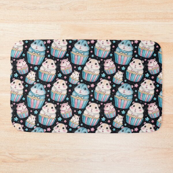Item preview, Roborovski dwarf hamster popcorn pattern designed and sold by patterncrow.