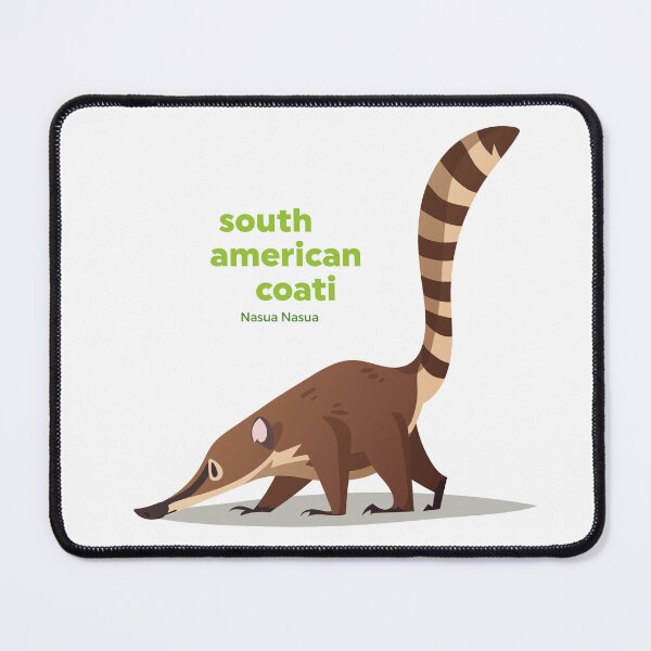 Item preview, South American Coati (Nasua Nasua) designed and sold by EstudioToona.