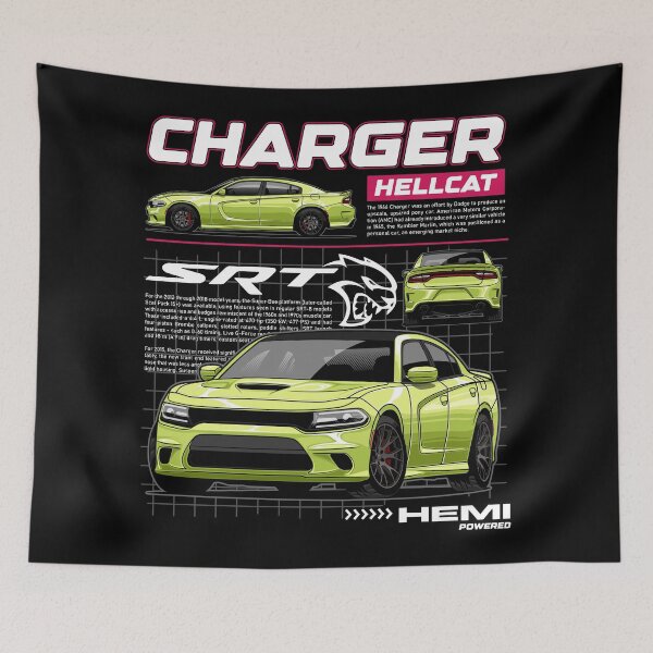 Item preview, Charger SRT Hellcat designed and sold by idrdesign.
