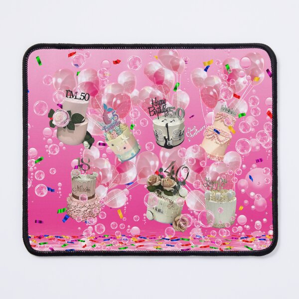 Vista previa del artículo con la obra «Fiesta de dulces y pasteles», diseñado y vendido por Fluid Artzworx.