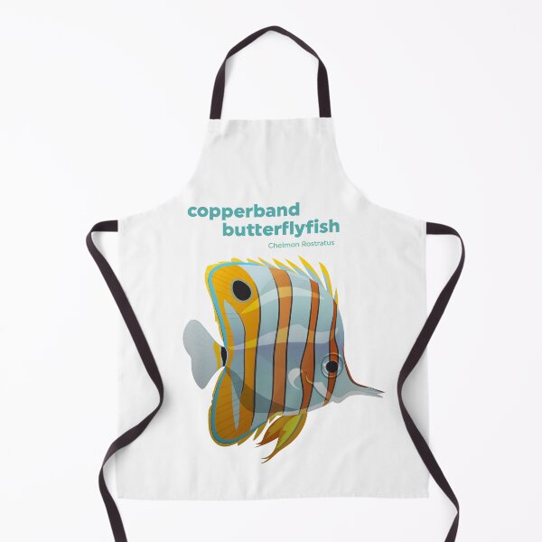 Item preview, Copperband Butterflyfish (Chelmon Rostratus) designed and sold by EstudioToona.