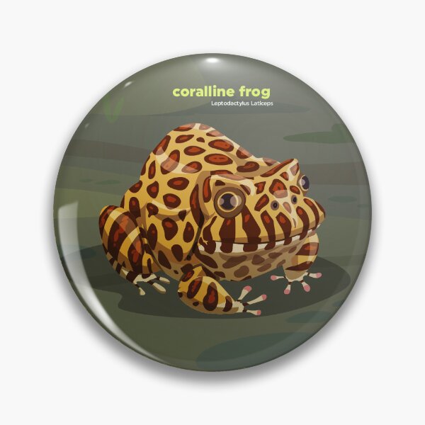 Item preview, Coralline Frog (Leptodactylus Laticeps) designed and sold by EstudioToona.