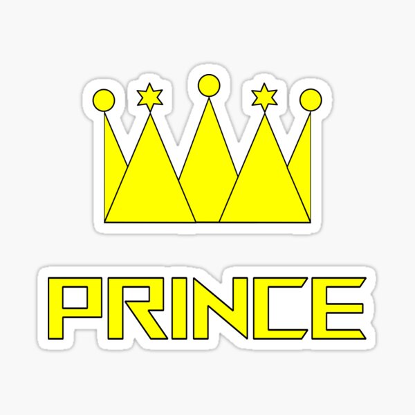 Item preview, Prince, Yellow Crown, Royalty designed and sold by AASparksDesigns.