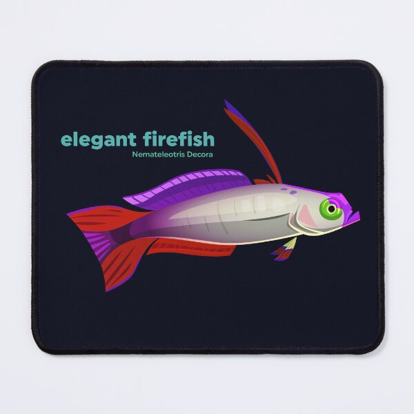 Item preview, Elegant Firefish (Nemateleotris Decora) designed and sold by EstudioToona.