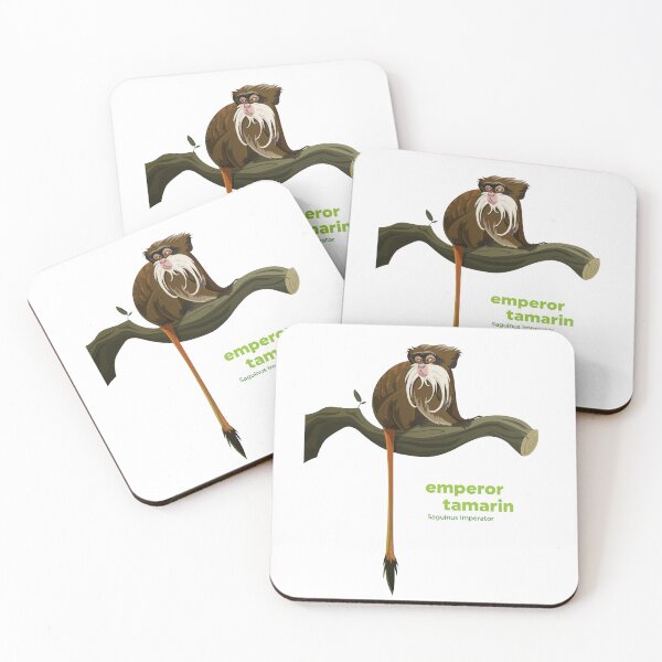 Item preview, Emperor Tamarin (Saguinus Imperator) designed and sold by EstudioToona.