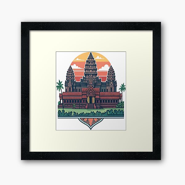 Aperçu de l'œuvre ANGKOR VAT créée et vendue par likbatonboot.