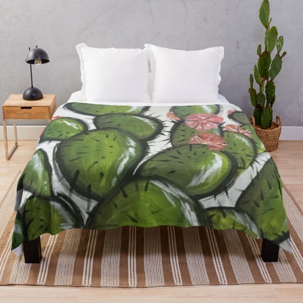 Item preview, S&P Pink Flower Cactus No.1 designed and sold by MyBottomShelf.