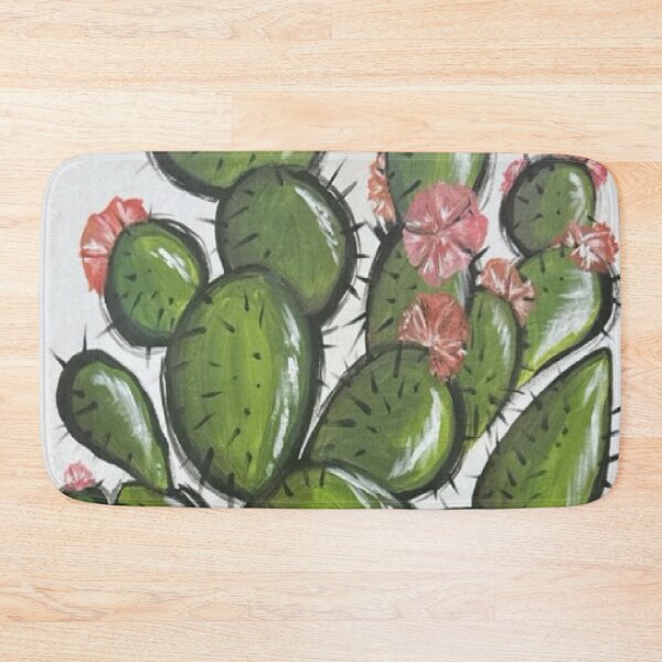 Item preview, S&P Pink Flower Cactus No.1 designed and sold by MyBottomShelf.