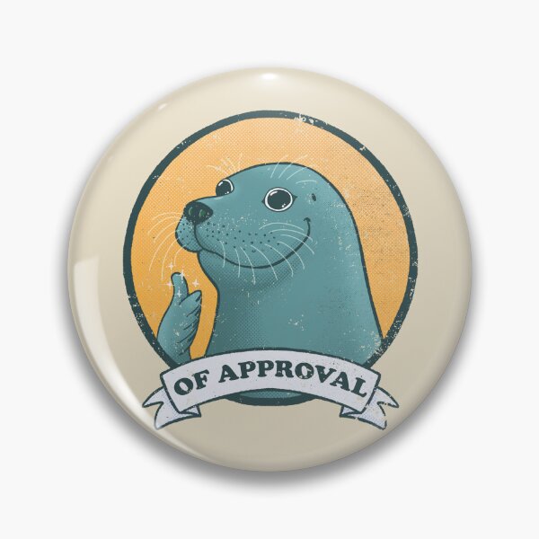 Item preview, Seal of Approval - Vintage Style designed and sold by monkeysoup.