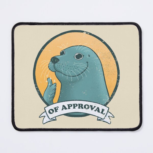 Item preview, Seal of Approval - Vintage Style designed and sold by monkeysoup.