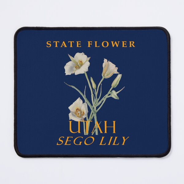 Item preview, Utah Territory Flower The Sego Lily designed and sold by taiche.