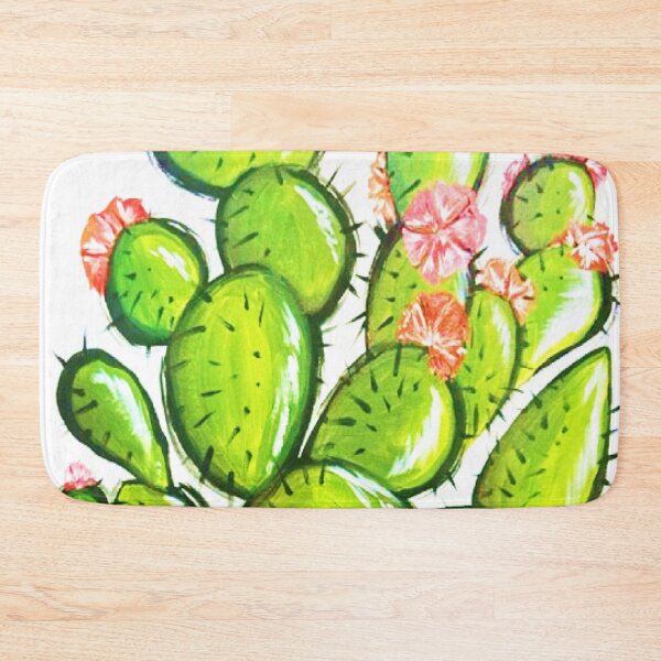 Item preview, S&P Pink Flower Cactus No.2 designed and sold by MyBottomShelf.