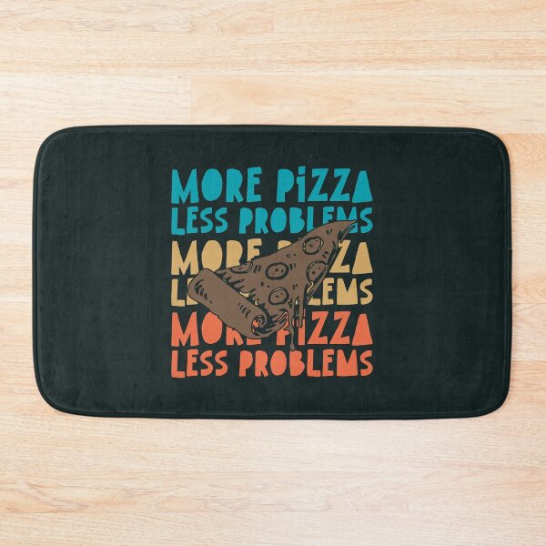 Item preview, More Pizza, Less Problems designed and sold by Hatitudeology.