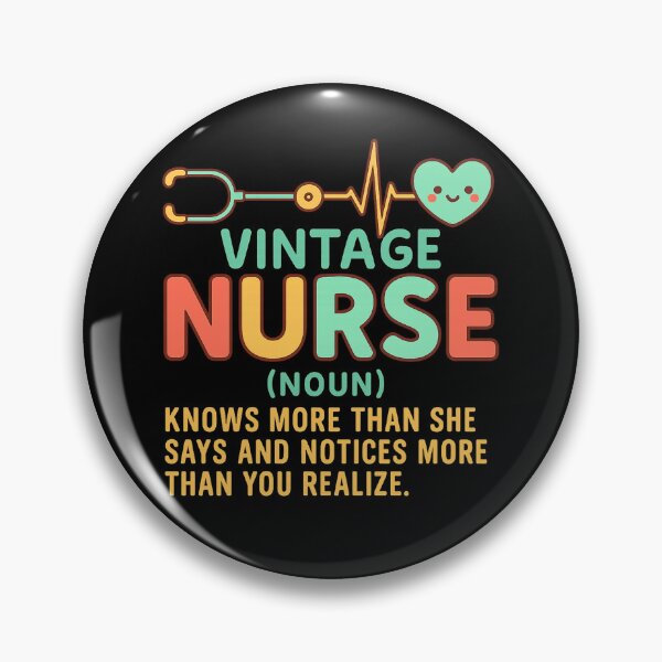 Item preview, Vintage Nurse Definition Hospital Medical Registered Nursing  designed and sold by queenzoid.