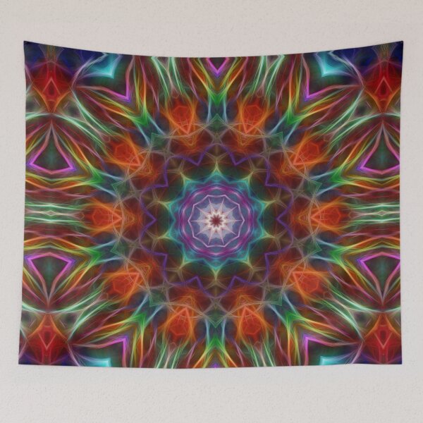 Item preview, Rainbow Kaleidoscope 316 designed and sold by bloomingvine.