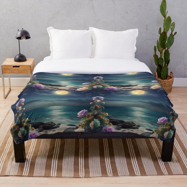 Item preview, Beautiful flowers pastel and night sea designed and sold by Tonphiarts.