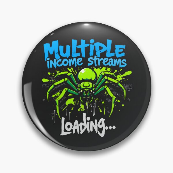 Item preview, Multiple Income Streams Spider Design designed and sold by FoxyJags.