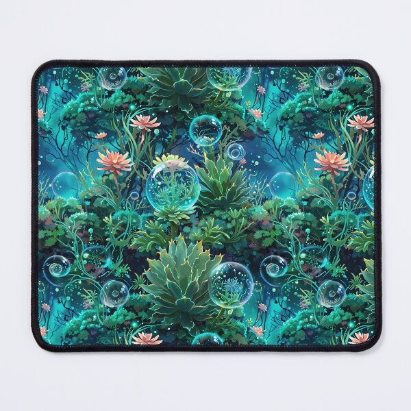 Item preview, Dreamy underwater garden, succulents, translucent designed and sold by CoolPixels.