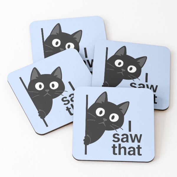 Item preview, I Saw That - Black Cat designed and sold by TSQ.