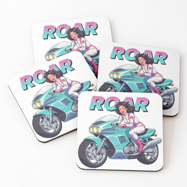 Item preview, Retro Girl on a Motorcycle designed and sold by JonelleTshirts.