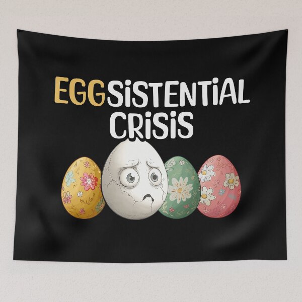 Artikelvorschau, Eggsistential Crisis – Wenn das Leben dich kaputt macht entworfen und verkauft von KZbubble.