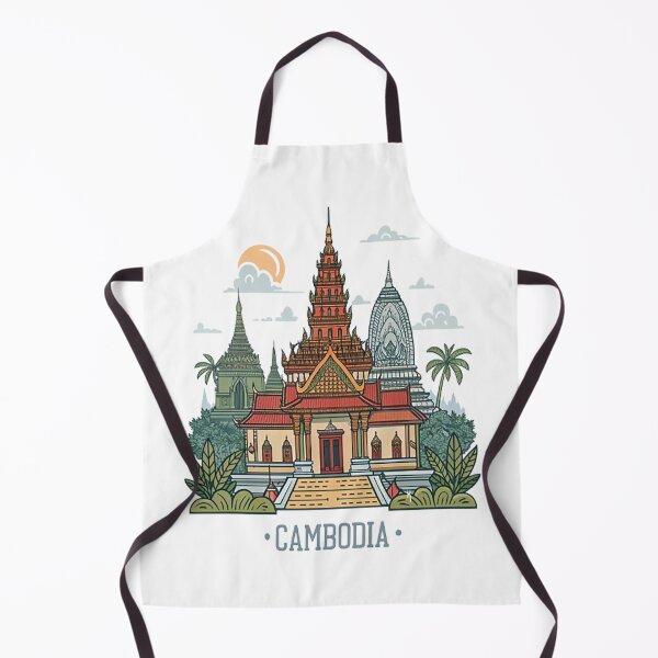 Item preview, Cambodia Wat Phnom Temple designed and sold by likbatonboot.