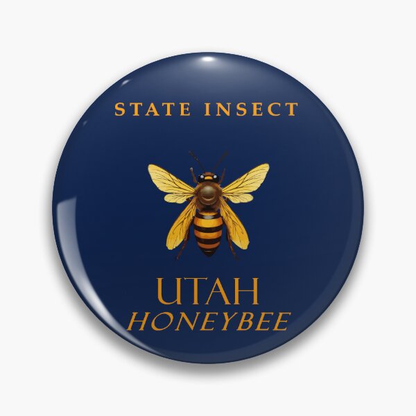 Item preview, Utah Territory Insect The Honeybee designed and sold by taiche.