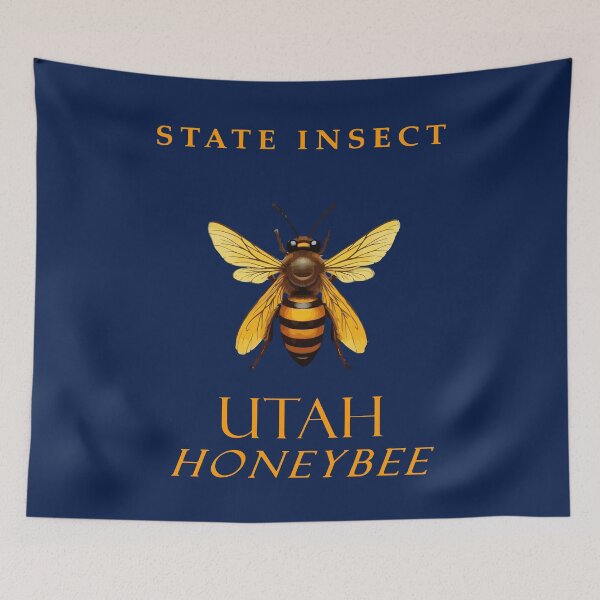 Item preview, Utah Territory Insect The Honeybee designed and sold by taiche.