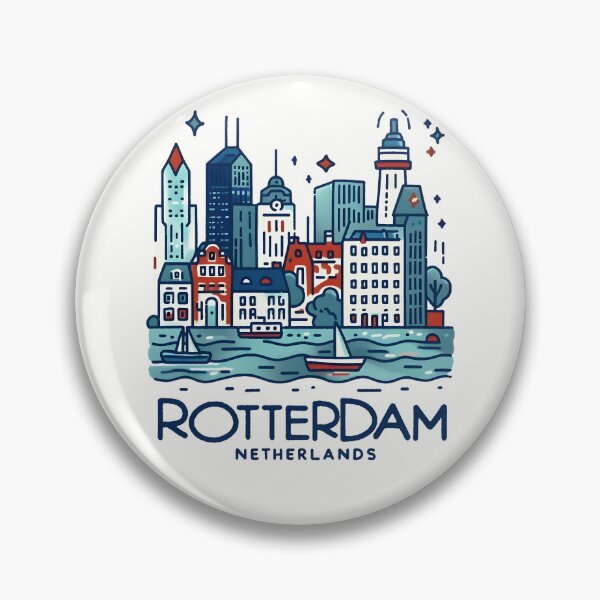 Item preview, Rotterdam Netherlands  designed and sold by WanderlustCoCo.