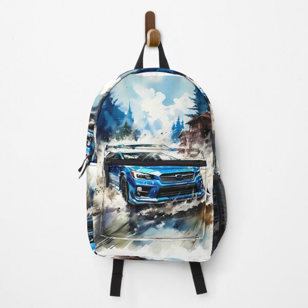 Item preview, Vivid Rally Car In Dynamic Mountain Scene designed and sold by RevUpDesign.
