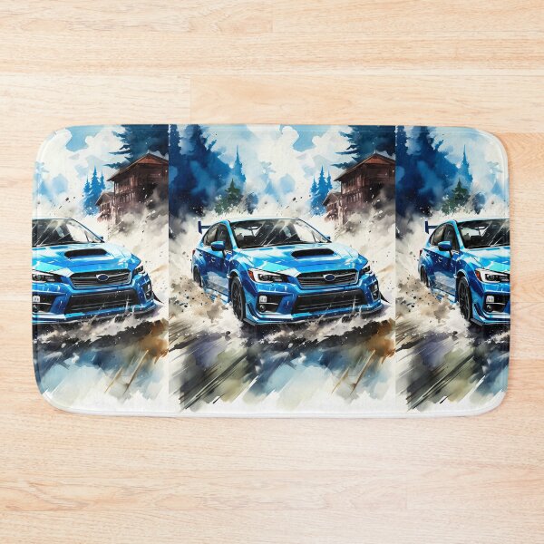 Item preview, Vivid Rally Car In  Dynamic Mountain Scene designed and sold by RevUpDesign.
