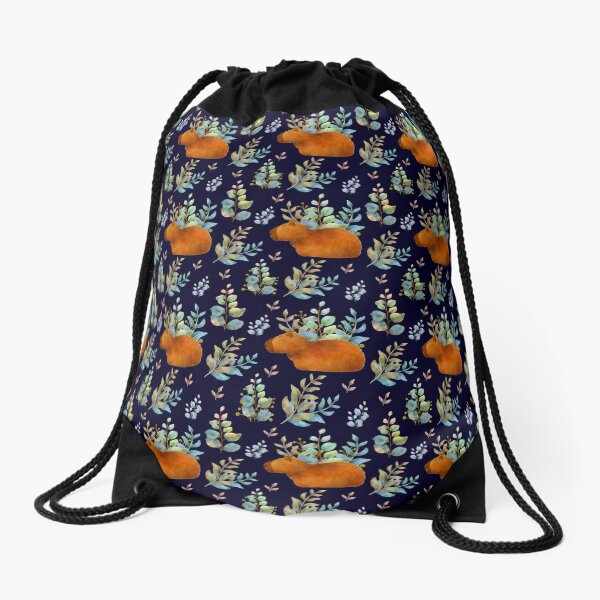 Aperçu de l'œuvre Motif Capybara créée et vendue par waterigami.