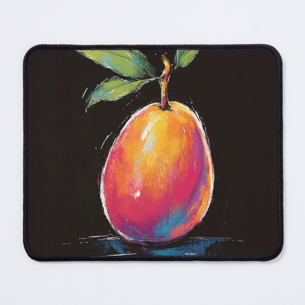 Item preview, Painterly Mango Still Life designed and sold by Moss and Moon Studio.