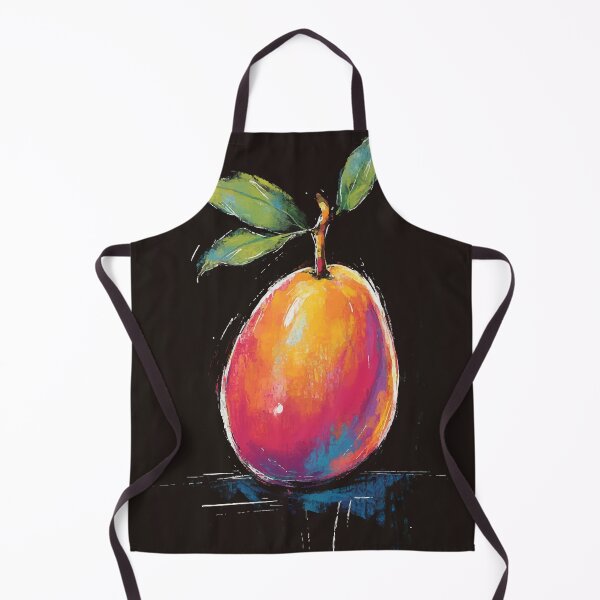 Item preview, Painterly Mango Still Life designed and sold by Moss and Moon Studio.