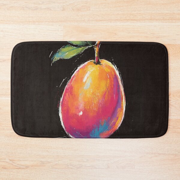 Item preview, Painterly Mango Still Life designed and sold by Moss and Moon Studio.