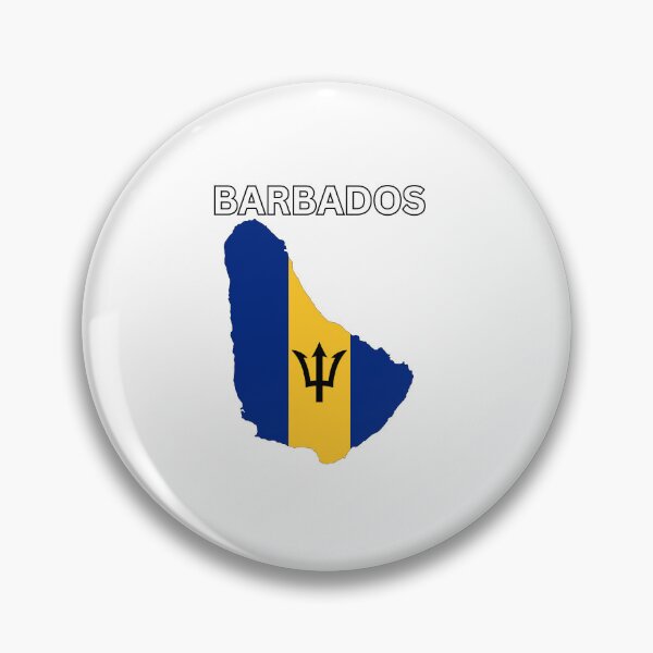 Item preview, Barbados Flag Map designed and sold by atomstartup.