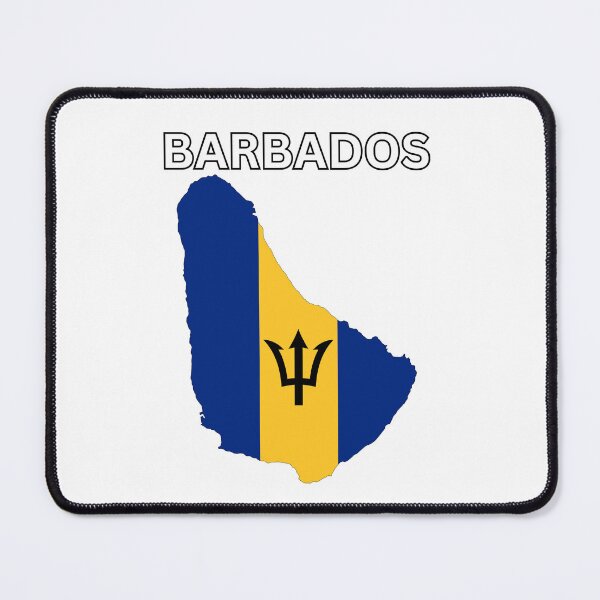 Item preview, Barbados Flag Map designed and sold by atomstartup.
