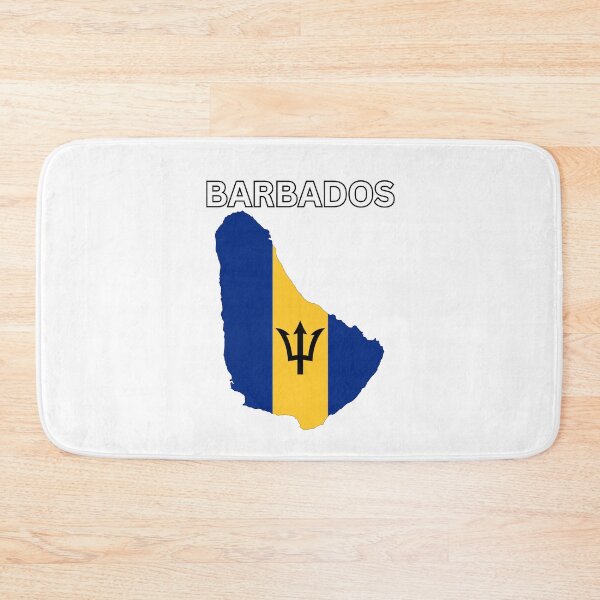 Item preview, Barbados Flag Map designed and sold by atomstartup.