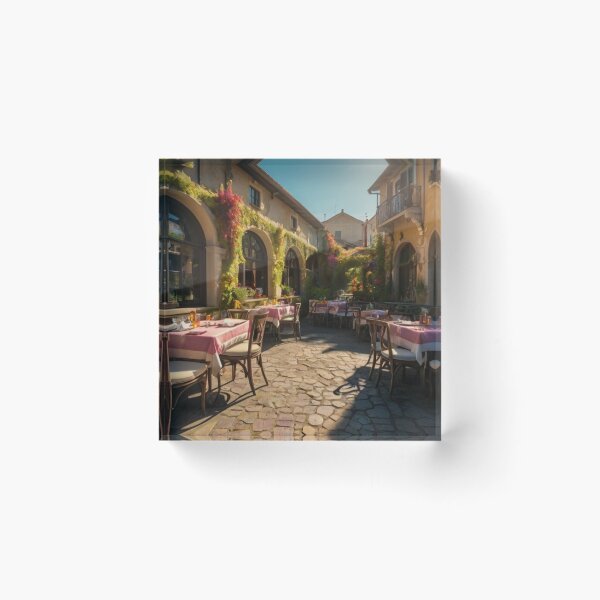 Artikelvorschau, Flower-Lined Fairy Tale Restaurant in a Charming City entworfen und verkauft von BlareBlare.