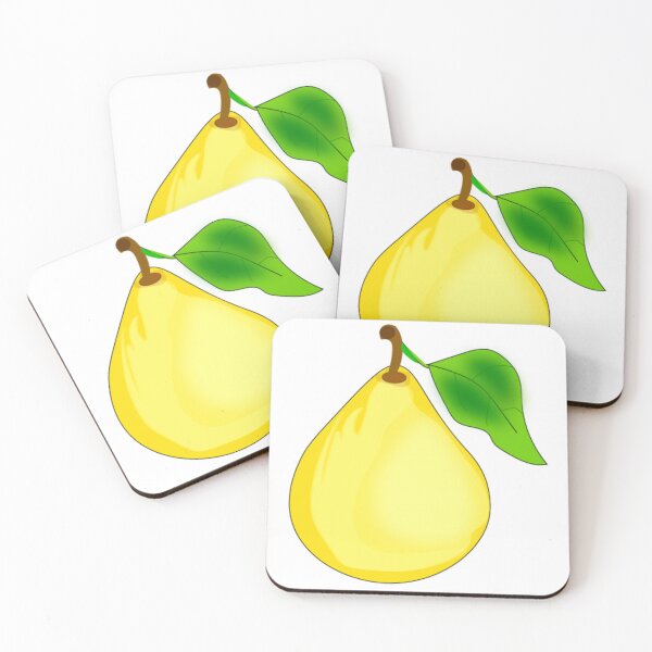 Item preview, pears fruit with leaf designed and sold by Nature  Nblossom.
