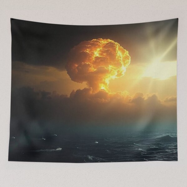 Item preview, A nuclear explosion in the ocean. designed and sold by apoknight.
