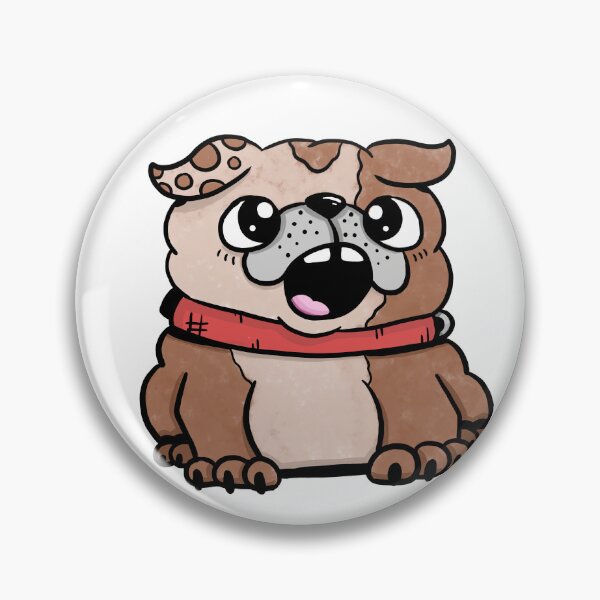Item preview, Rocco The Bulldog designed and sold by GnarrwhalArts.