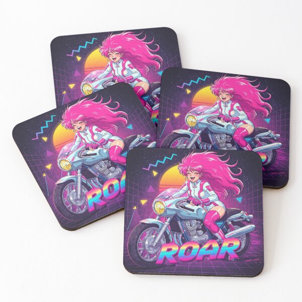 Item preview, Retro Girl on a Motorcycle designed and sold by JonelleTshirts.
