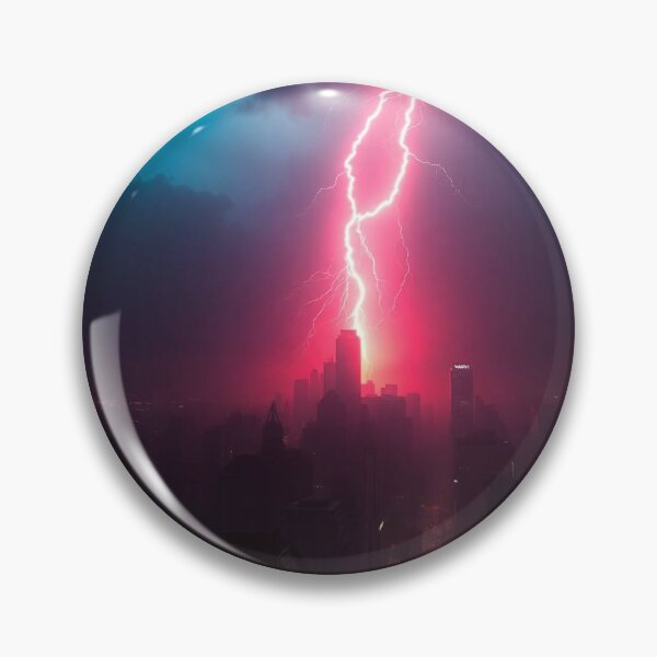 Item preview, Lightning in the city. designed and sold by apoknight.