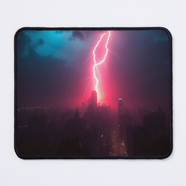 Item preview, Lightning in the city. designed and sold by apoknight.
