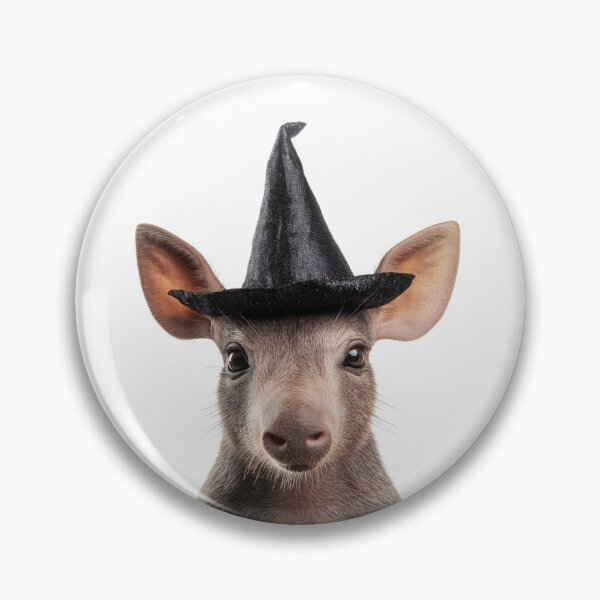 Item preview, Aardvark Wearing Halloween Witch Hat designed and sold by LazyOwlStore.
