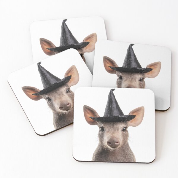 Item preview, Aardvark Wearing Halloween Witch Hat designed and sold by LazyOwlStore.